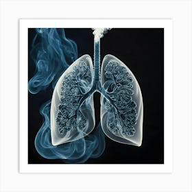 Lungs Stock Videos & Royalty-Free Footage 20 Art Print