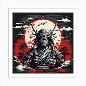 Samurai Warrior Poster