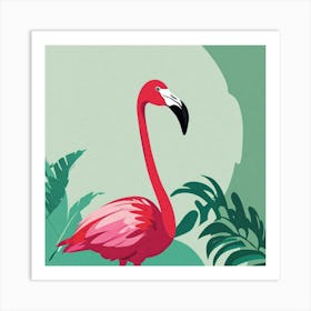 Flamingo 6 Art Print