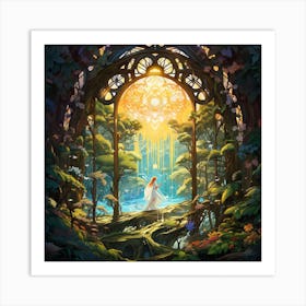 Fairytale Forest 2 Art Print