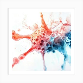 Neuron Stock Videos & Royalty-Free Footage 2 Art Print