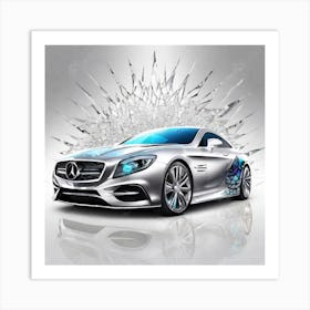 Mercedes Sls 1 Art Print