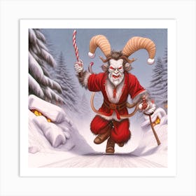 Santa Claus 4 Art Print