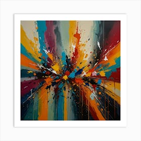 Abstract Painting 55 Art Print