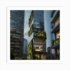 Nyc Skyscraper Art Print