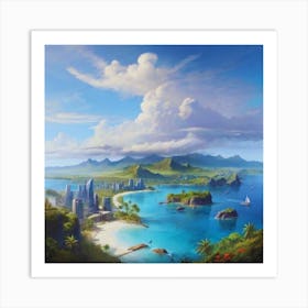 Island Paradise Art Print