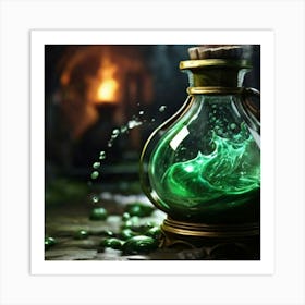 Potion Bottle Art Print