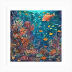 Under The Sea 6 Art Print