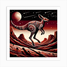 Kangaroo 5 Art Print