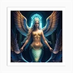 Mermaid 14 Art Print