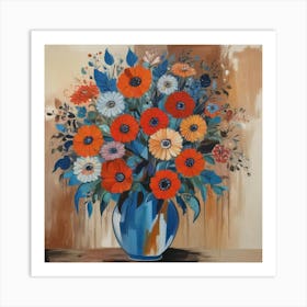 Flowers In A Vase Art Print