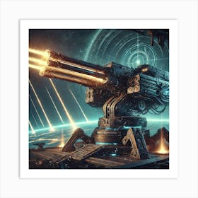 Stormbringer Artillery Iron Commonwealth Art Print