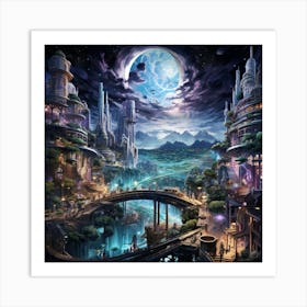 Cityscape Art Print