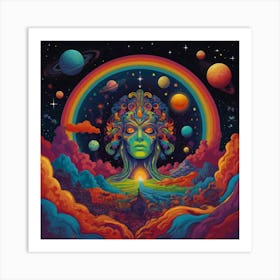 Psychedelic Mystery Tour Art Print