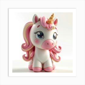 Cute Unicorn 850 Art Print