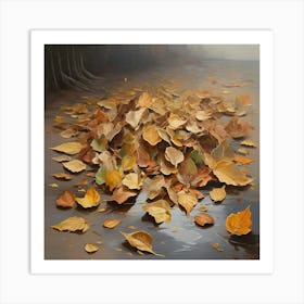 Autumn Leaves Art Print