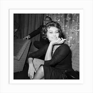 Sophia Loren, 1957 Art Print