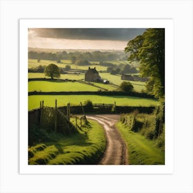 Country Road 9 Art Print