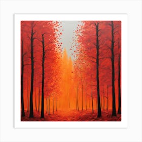 Autumn Forest 2 Art Print