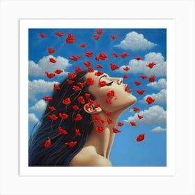 'Poppies' 1 Art Print