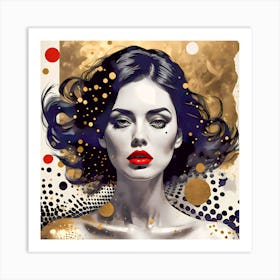 Portrait Of A Woman Art Print