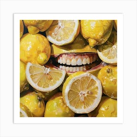 Lemons 2 Art Print