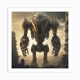 Giant Robot 1 Art Print