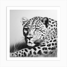 Leopard Art Print