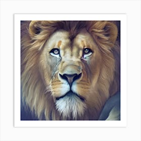 Lionesque Art Print