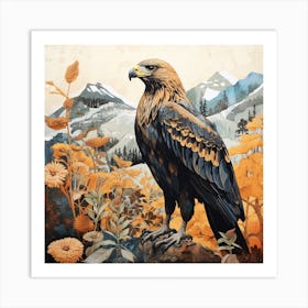Bird In Nature Golden Eagle 2 Art Print