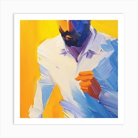 Man With A Beard 5 Art Print