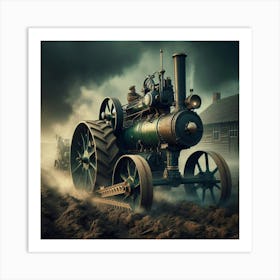 Steam Engine 1 Art Print