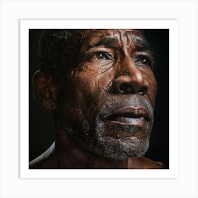 N Ultra Realistic Digital Portrait Of Legenda 114 Art Print