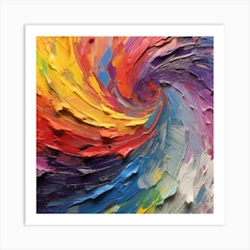 Abstract Painting 22 Art Print