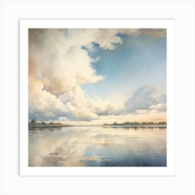 Clouds In The Sky 6 Art Print