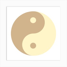 Yin Yang Symbol 35 Art Print