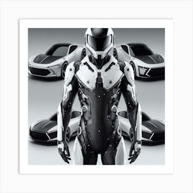 Futuristic Car 40 Art Print