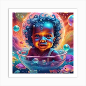 Water Baby Art Print