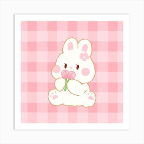 Kawaii Bunny 3 Art Print