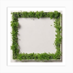 Moss Frame 3 Art Print