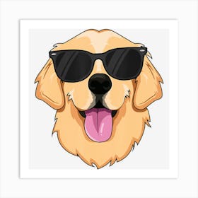 Golden Retriever S Boys Girls Sunglasses Pet Art Print