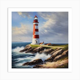 Lighthouse 8 Art Print