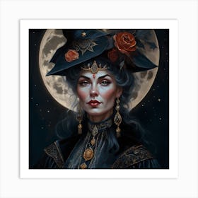 Moon Witch 1 Art Print