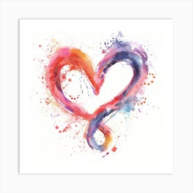 Heart Of Love Art Print