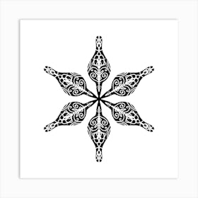 Snowflake 36 Art Print