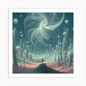 Galaxy In The Sky 1 Art Print