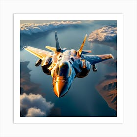 F35 Fighter Jet (2) Art Print