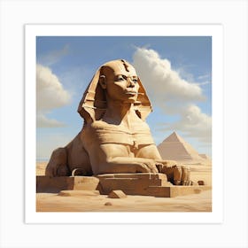 Sphinx Art Print