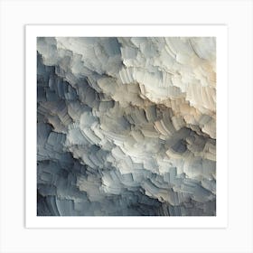 Abstract - Clouds Art Print