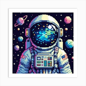 Pixel Art 1 Art Print